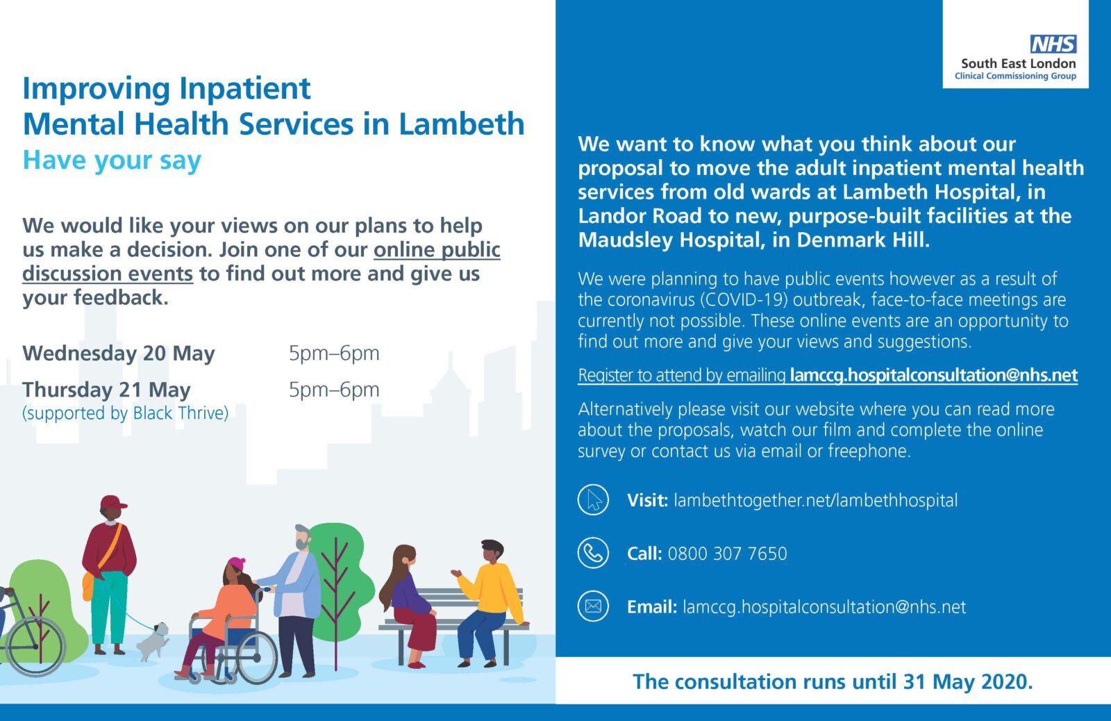 Improving inpatient mental health services for Lambeth - Lambeth Together