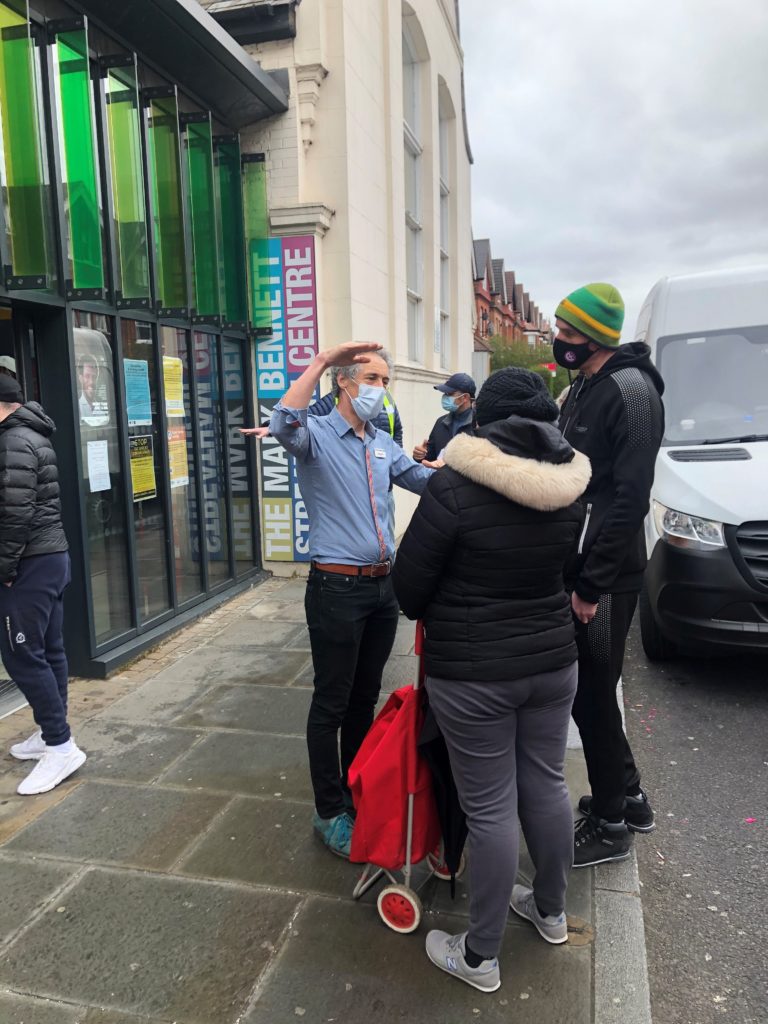 Walk-in COVID-19 Vaccination Clinic Success At Streatham Library