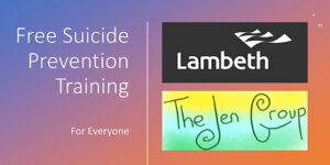 Lambeth Suicide Prevention training leaflet 