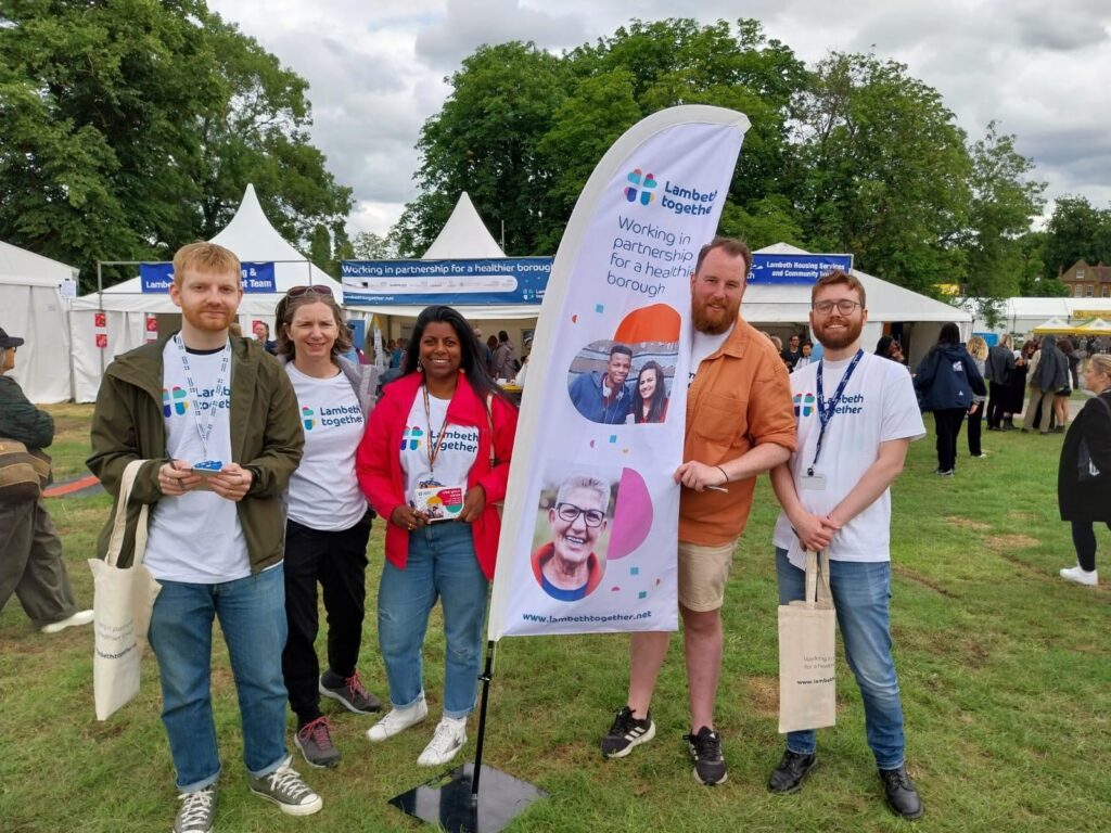 Lambeth Together team at Lambeth Country Show 2025