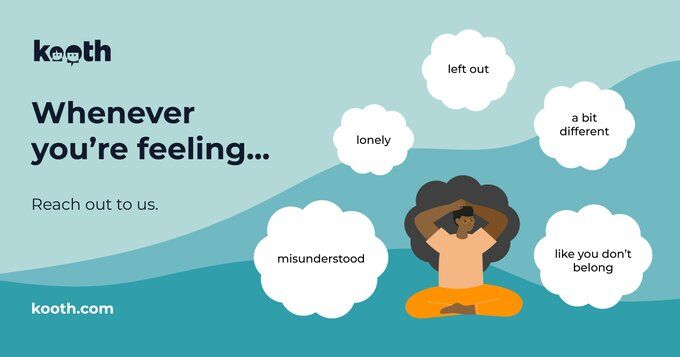 Image for the Tweet beginning: Feeling overwhelmed this festive season?

Kooth