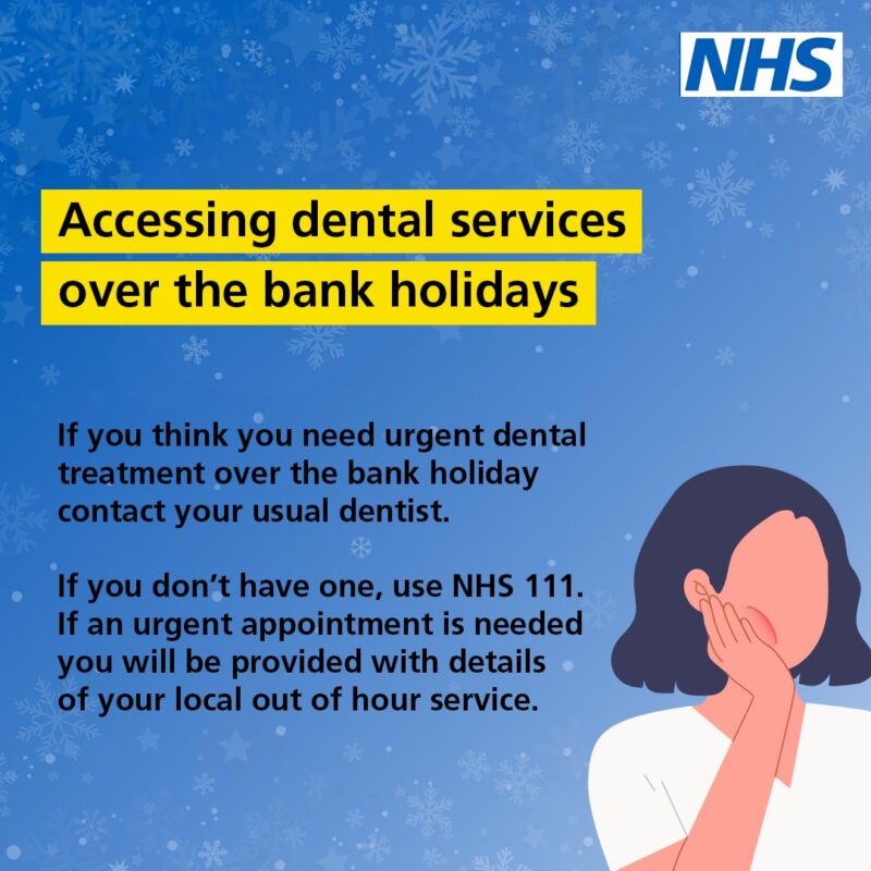 Image for the Tweet beginning: 🦷 If you need urgent