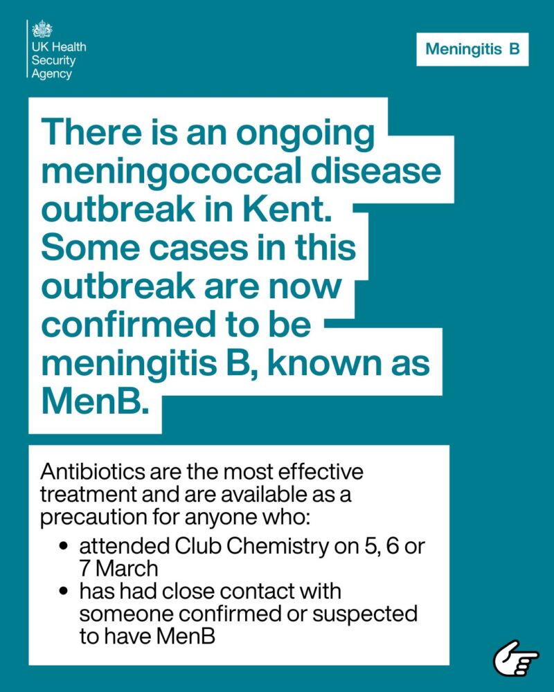 Image for the Tweet beginning: #Lambeth

With cases of invasive meningococcal